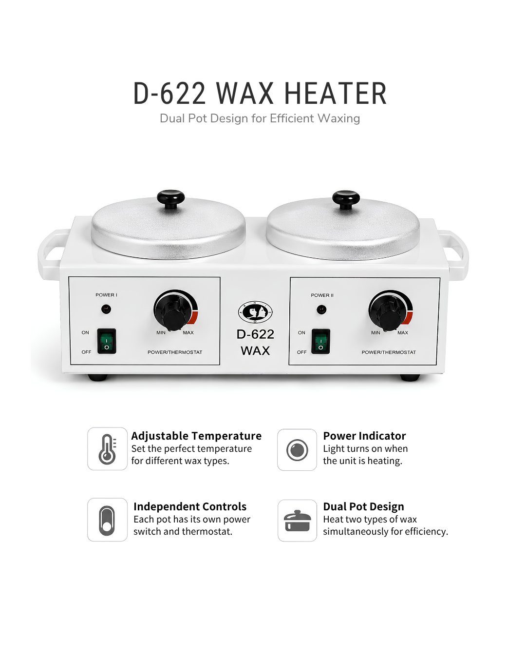 Single Wax Warmer PB-622