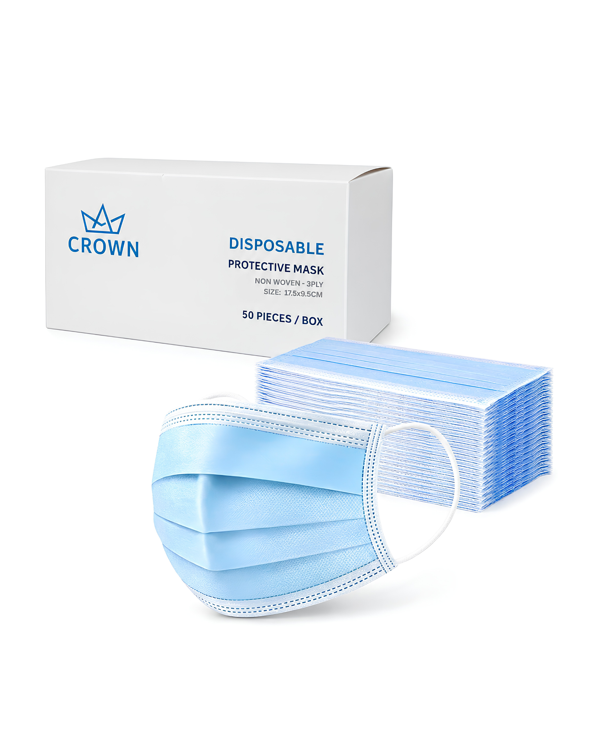 Crown Regular Face Mask