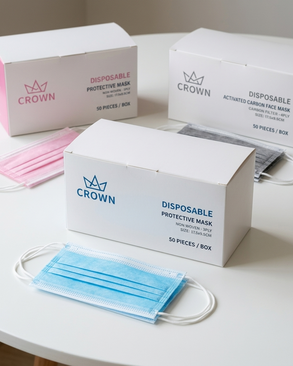 Crown Regular Face Mask