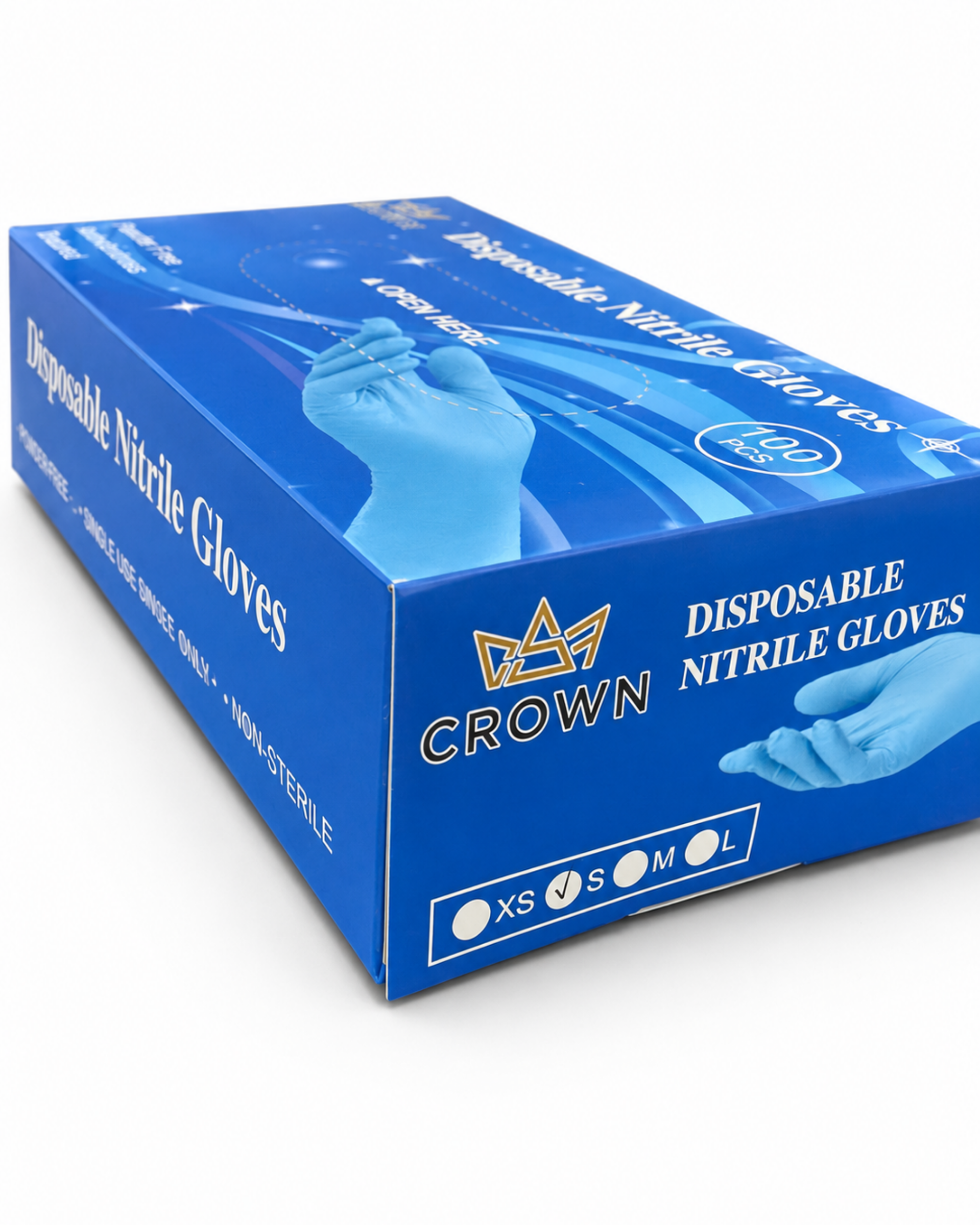 Crown Nitrile Gloves