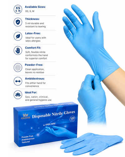 Crown Nitrile Gloves