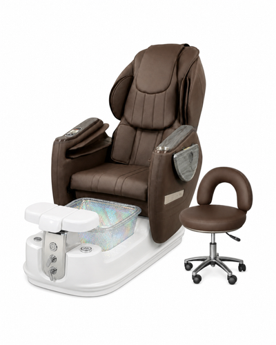 Model Y Pedicure Chair & PB-1002 Stool Set