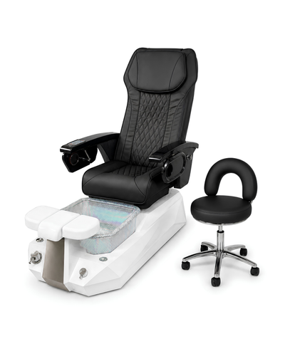 Model Z1 Pedicure Chair & PB-1002 Stool Set