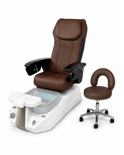 Model Z1 Pedicure Chair & PB-1002 Stool Set