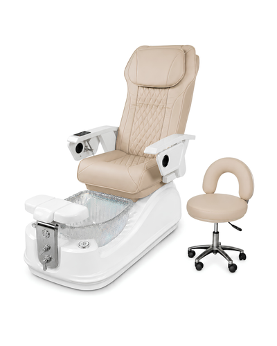 Model Y1 Pedicure Chair & PB-1002 Stool Set