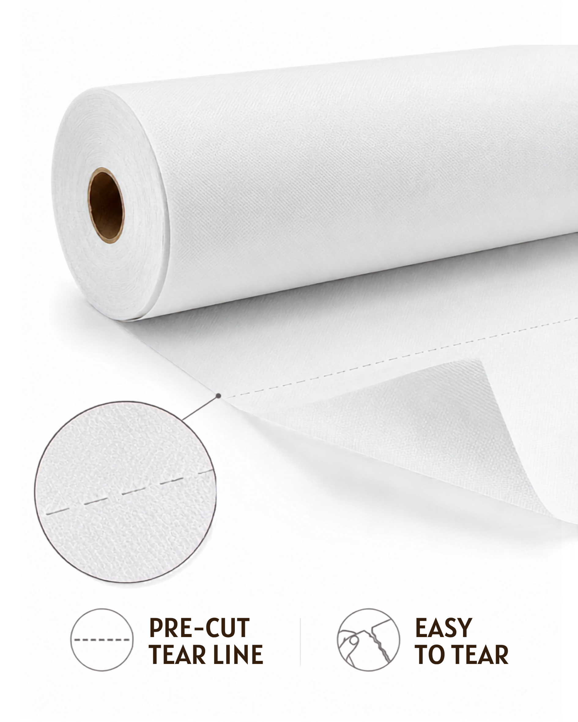 Non Woven Paper PP/PE (80*190cm) - 25 GSM