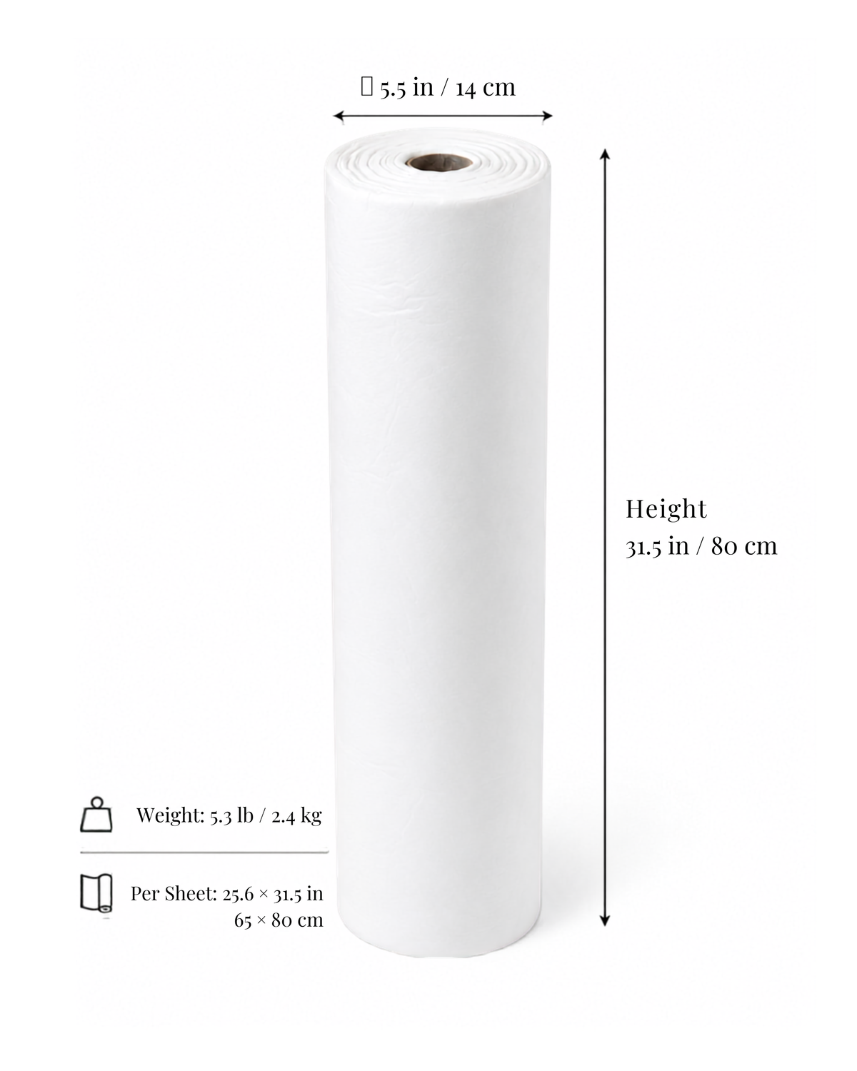 Non Woven Paper (65*80cm) - 30 GSM