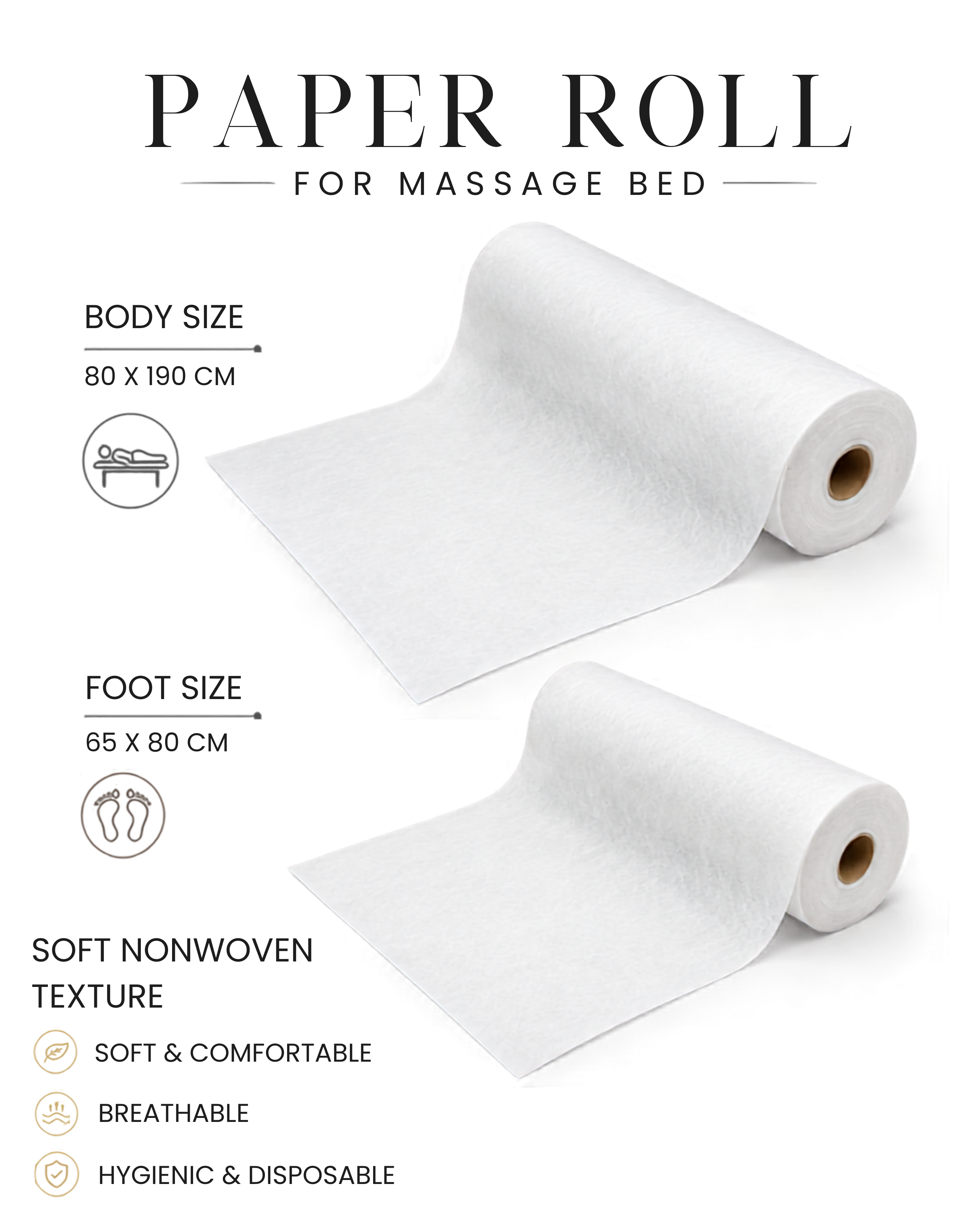 Non Woven Paper (80*190cm) - 25 GSM
