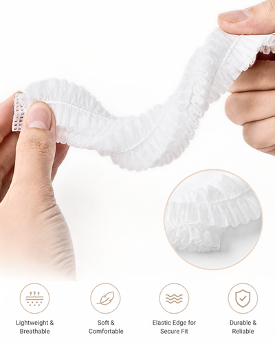 Surgical Non Woven Disposable Bouffant Clip Cap