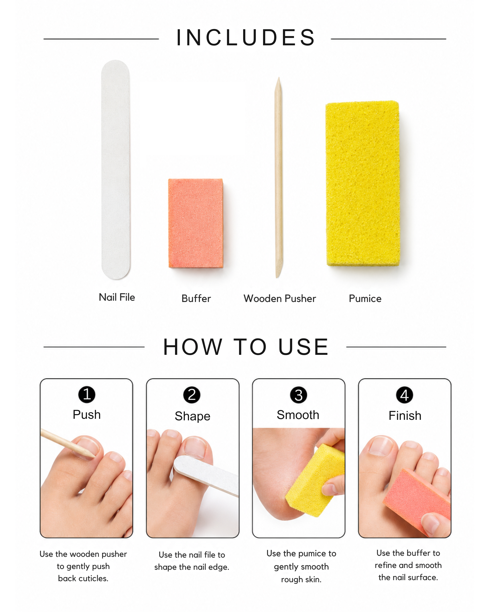 Crown Pedicure Kit