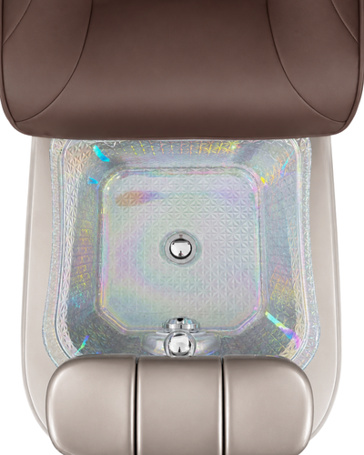 Model Q Pedicure Chair & PB-1002 Stool Set