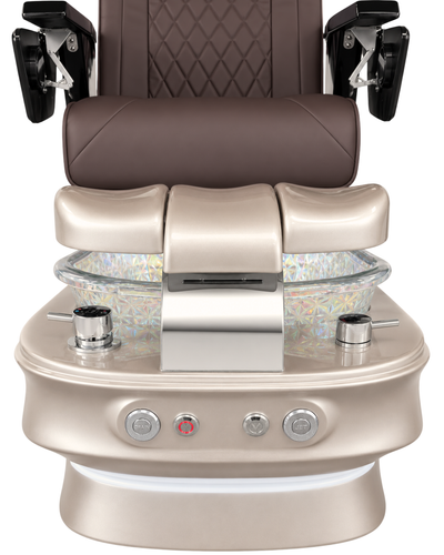 Model Q Pedicure Chair & PB-1002 Stool Set