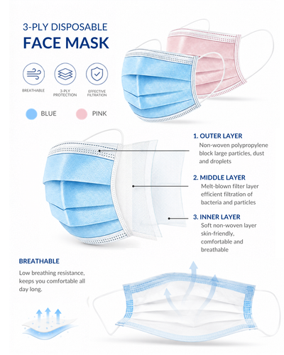 Crown Regular Face Mask