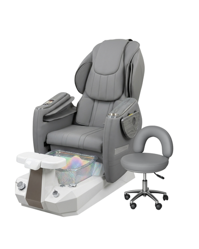 Model Z Pedicure Chair & PB-1002 Stool Set