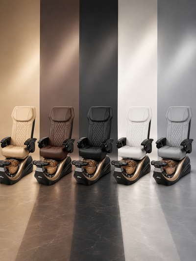 Pedicure Chair Leather Set