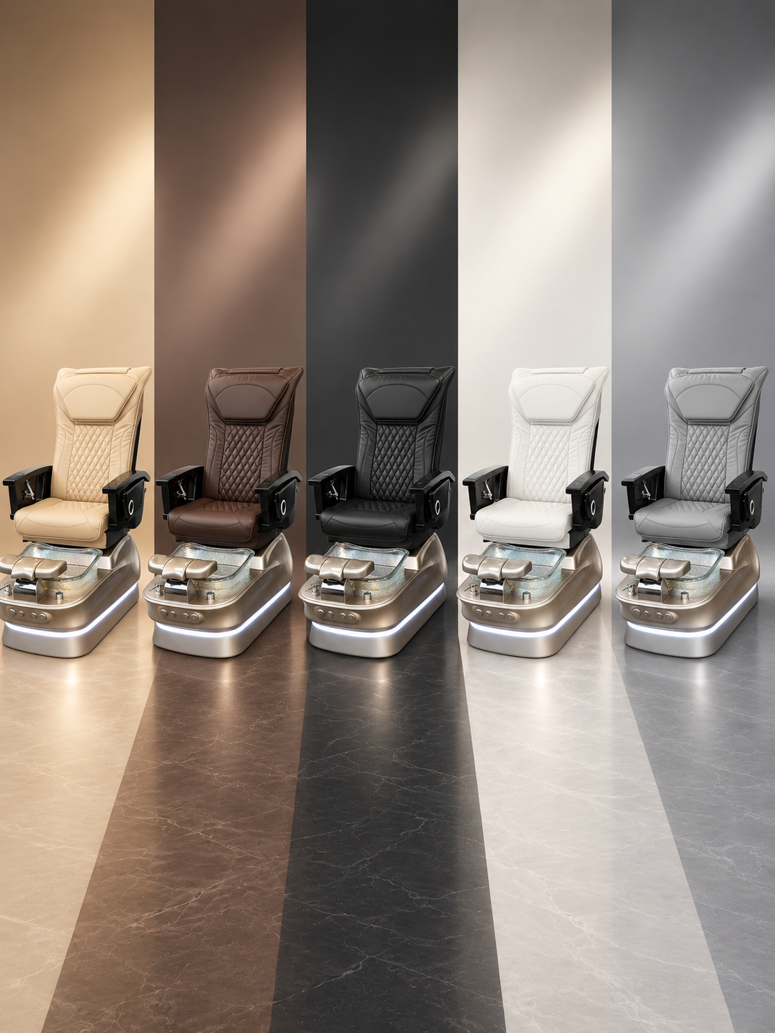 Pedicure Chair Leather PB-8718