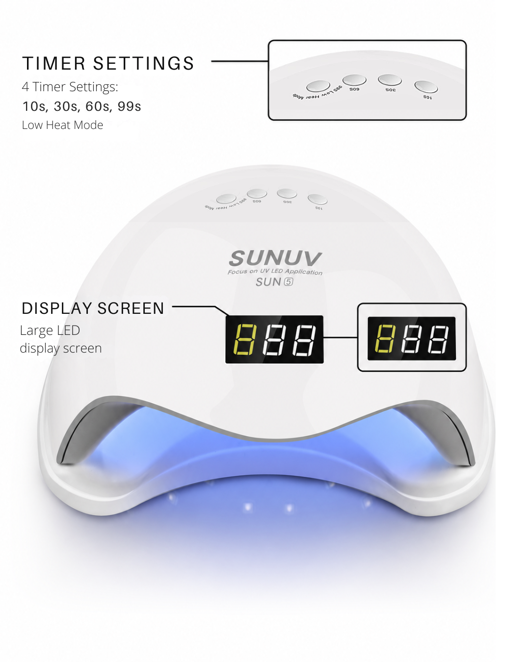 UV Lamp SUN 5 Plus 36 LED