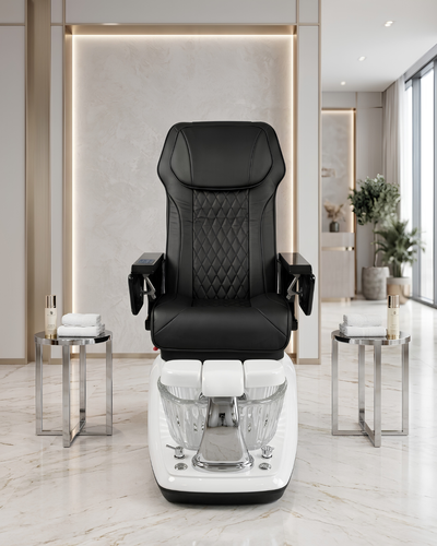 Model T Pedicure Chair & PB-1002 Stool Set